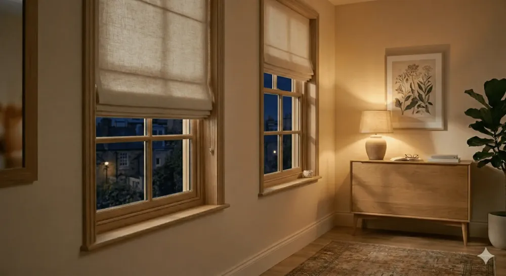 Bathrooms window treatment