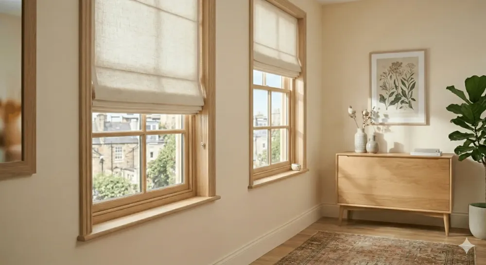 Inside Window Mount shade mode demonstration